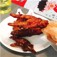 重庆糯娃辣上瘾虎皮鸡爪  鸡肉  土鸡  鸡腿