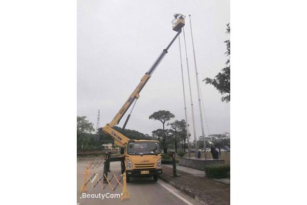 恩平路灯车出租 路灯维修车  高空作业车  云梯车