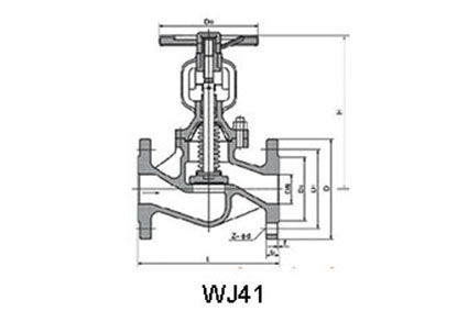 wj41德标波纹管截止阀  波纹管截止阀制造厂家  波纹管截止阀生产工厂  供应德标波纹管截止阀