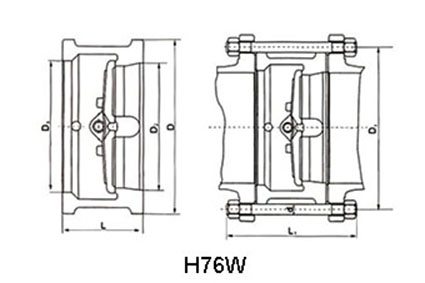 H76W型对夹止回阀  对夹止回阀制造厂家  对夹止回阀生产工厂  供应对夹止回阀