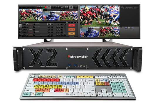 Streamstar X2机架式制播  教育广电  2路  多功能一体机