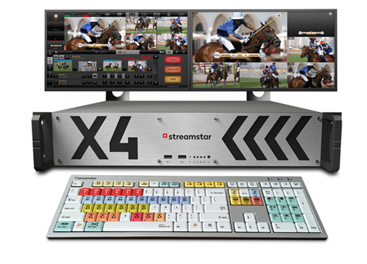Streamstar X4机架式制播  4路  多功能一体机