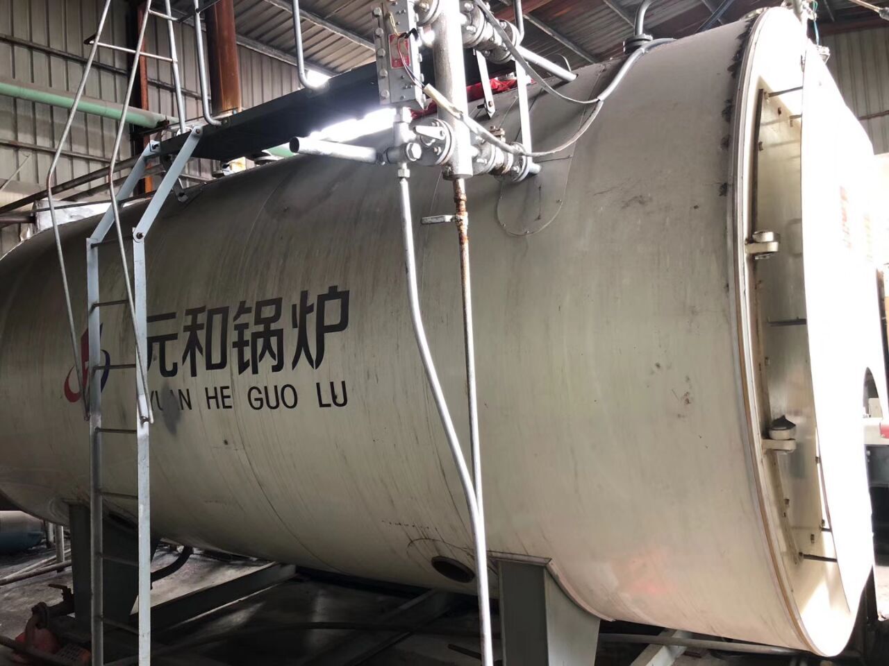 出售无锡元和3吨13公斤燃油蒸汽锅炉  3吨燃油蒸汽锅炉