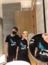 FILA斐乐情侣潮流短袖江枫服装尾货批发