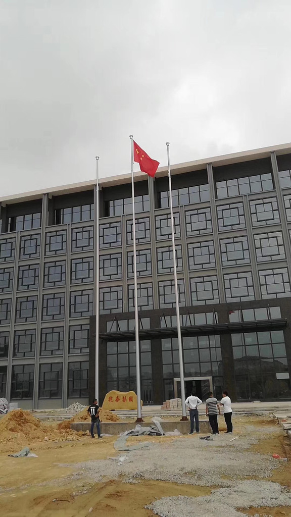 江西信丰做不锈钢旗杆厂家 信丰做学校工地企业旗杆厂  江西旗杆厂  信丰旗村  信丰不锈钢旗杆
