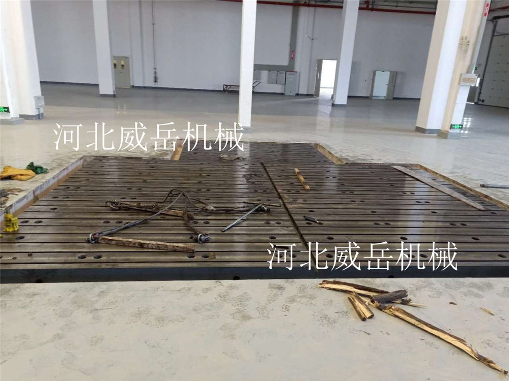 供应铸铁焊接平台 T型槽铸铁平板现货一件起批  铸铁平台
