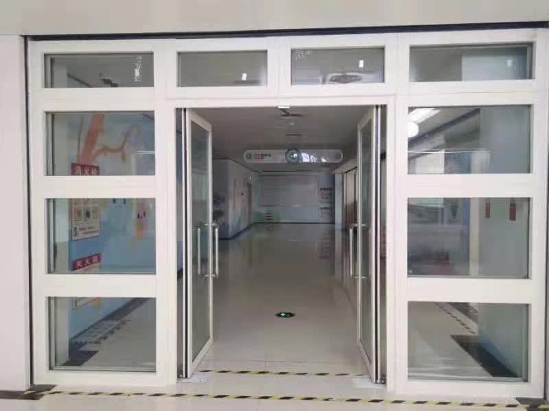 闭门器常闭式防火玻璃门 定制批发安  乙级防火门