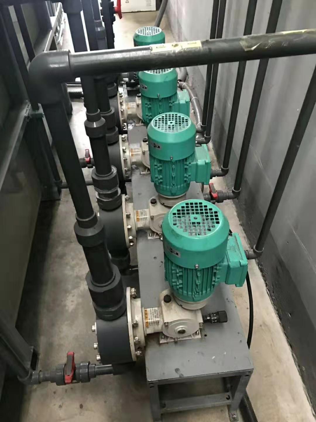 反渗透设备计量泵NDWS-143/0.6报价代理销售  机械隔膜计量泵  新道茨品牌