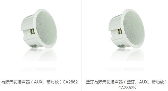 CTRLPA肯卓 CA2862B/2862蓝牙有源天花喇叭  CTRLPA肯卓蓝牙喇叭  肯卓CA2862B蓝牙喇叭  CTRLPA天花喇叭