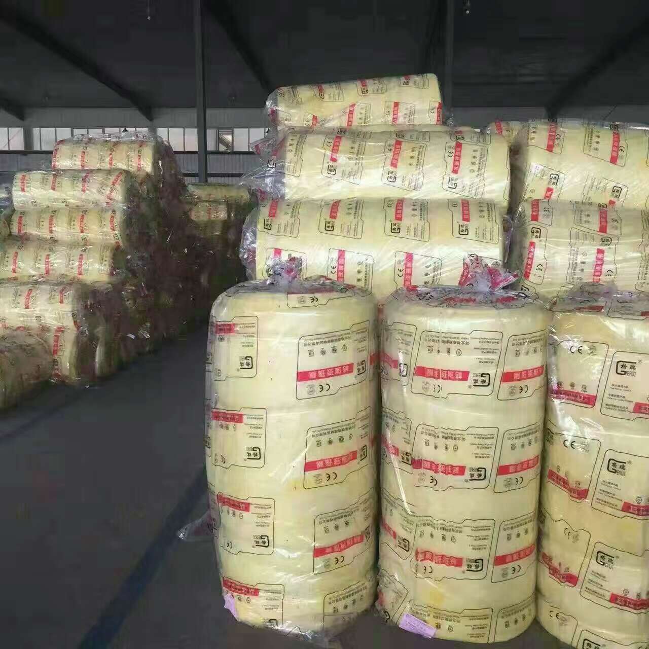 华美玻璃棉厂 玻璃棉卷毡 防火玻璃棉卷毡  贴铝箔玻璃棉