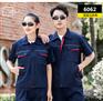 工地工作服套装短袖劳保服上衣透气工程服汽修工装工服