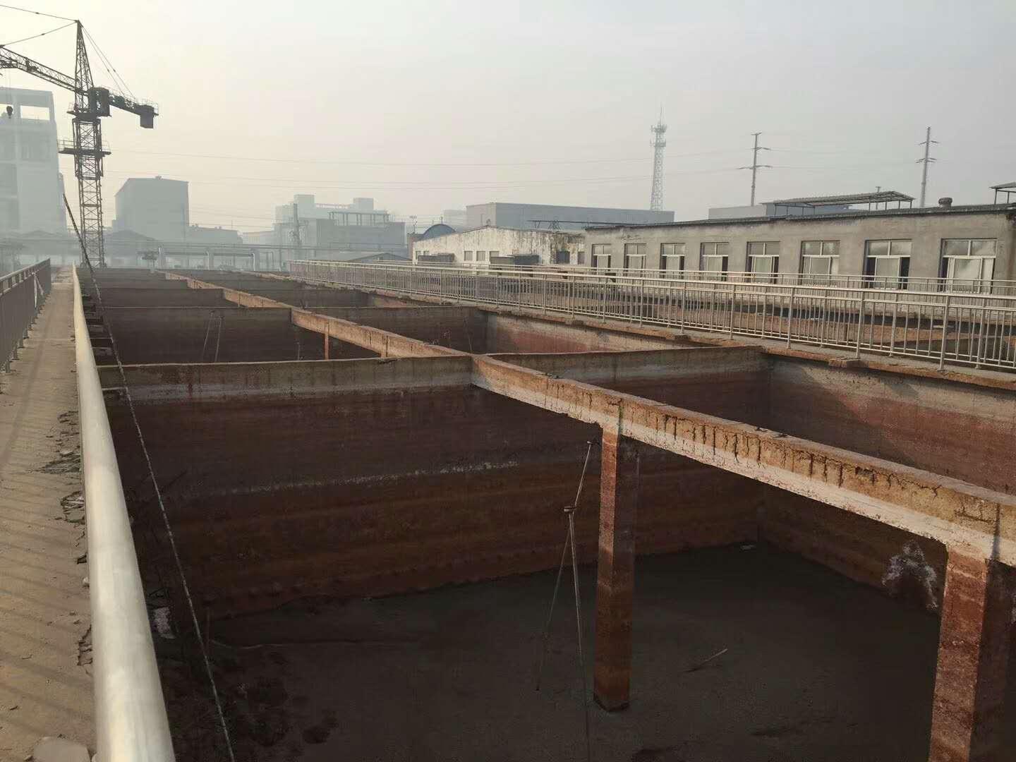 杨庄清理沉淀池