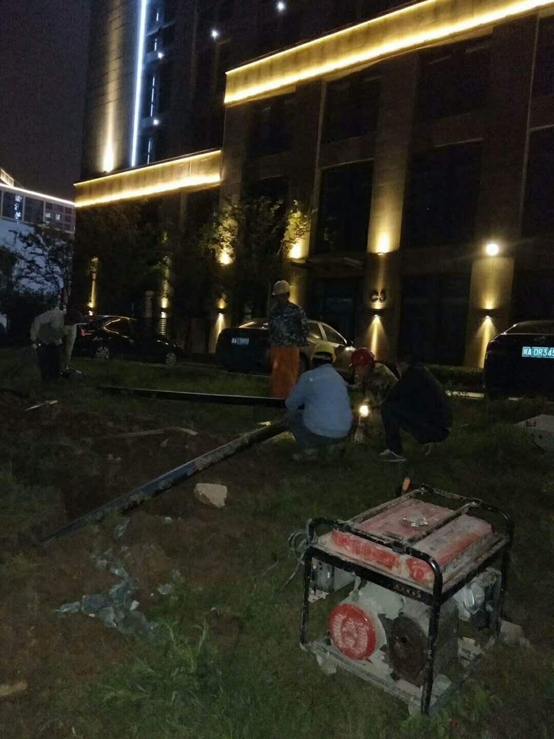 北苑抽粪