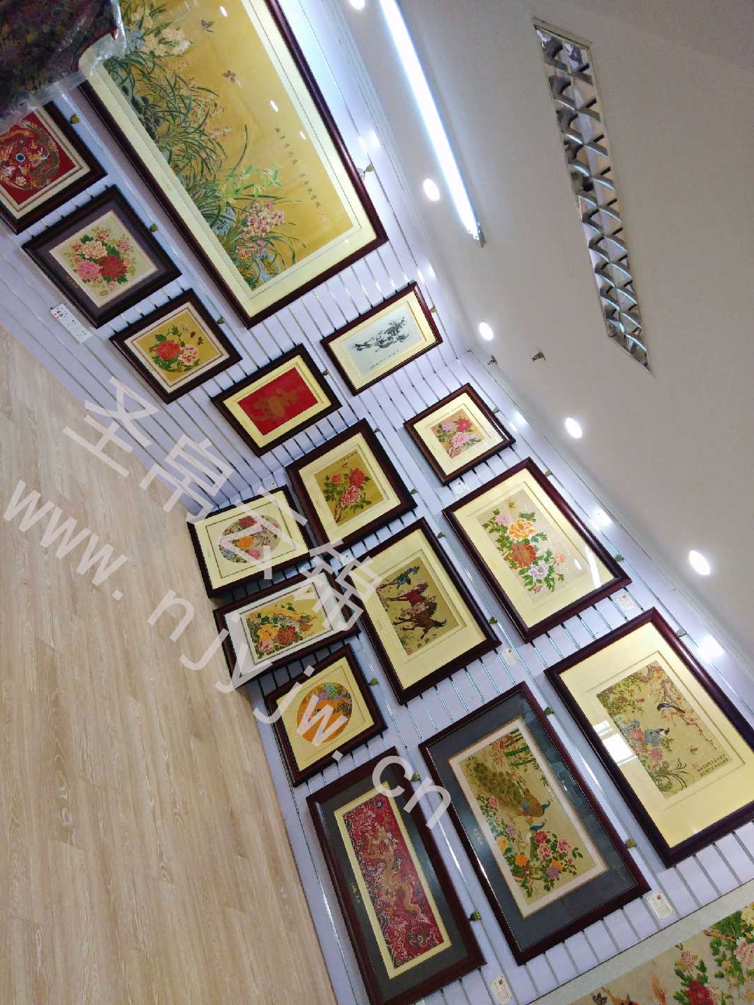 南京云锦框画  南京特产  南京云锦专卖店