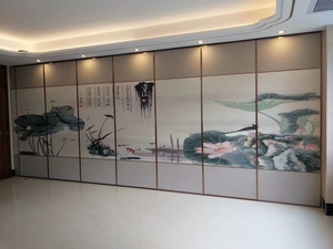 柳州活动隔断提高酒店接待的环境提高客户体验度  广西活动屏风  广西活动隔断  酒店办公屏风