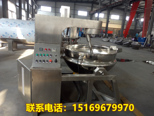 行星搅拌夹层锅，番茄酱专用炒锅，行星搅拌夹层锅厂家