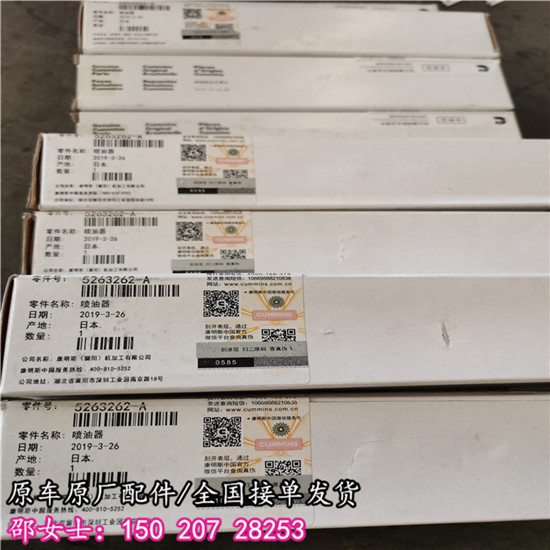 QSB6.7柴油机喷油部件445120231喷油器52632  0445120231  5263262  QSB6.7喷油器