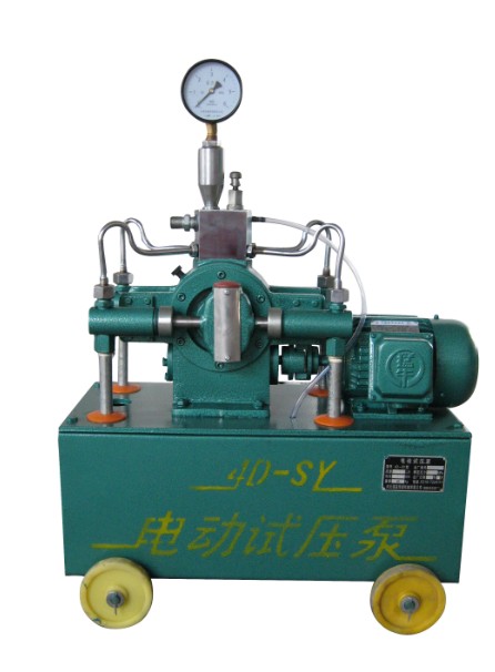 计算机控制试压泵测验要求与相关处理  测压泵