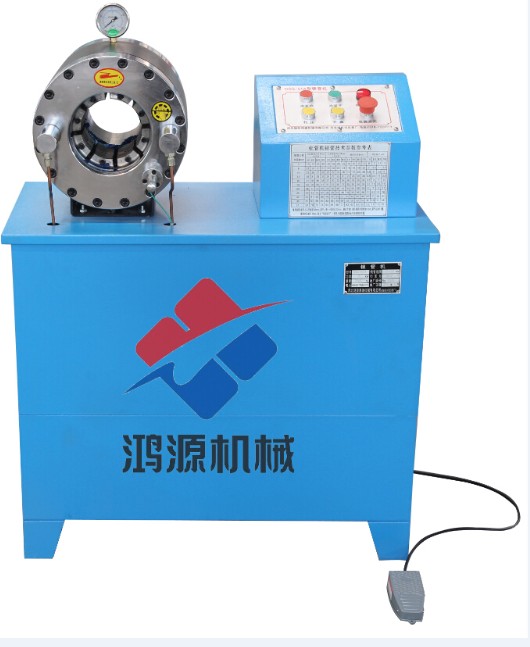 胶管扣压机在液压机械领域的应用  胶管锁管机  缩管机