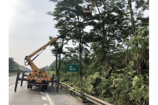 惠州博罗园林砍树车出租 高空车 路灯车 登高车 用心承诺  高空作业车  路灯车出租  登高车出租