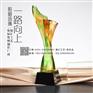 广州深圳琉璃奖杯定做 颁奖庆典活动奖杯制作