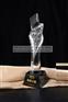 石家庄水晶奖杯批发定做 表彰会议庆典奖杯 刻字奖杯定制