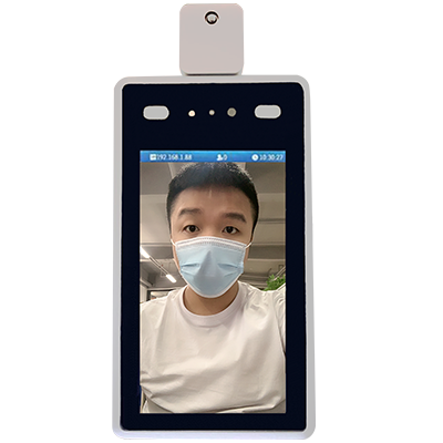 人脸识别门禁机D722 捷易科技测温门禁系统  测温门禁一体机