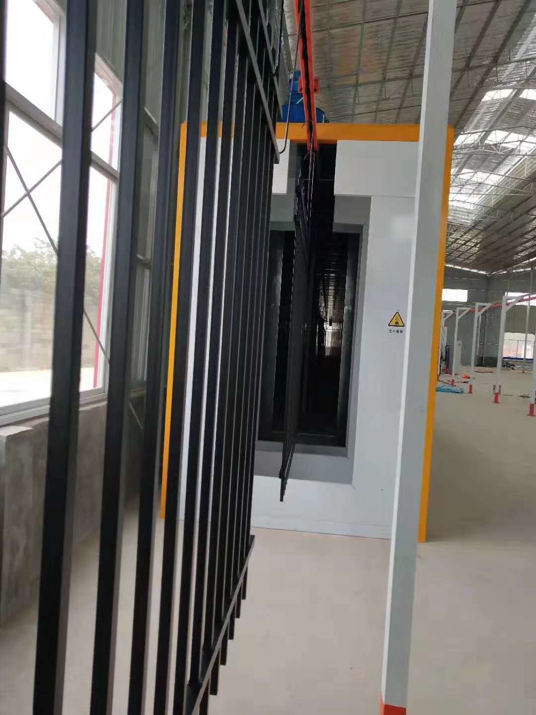 护栏喷塑生产线  喷塑设备  工业烤箱