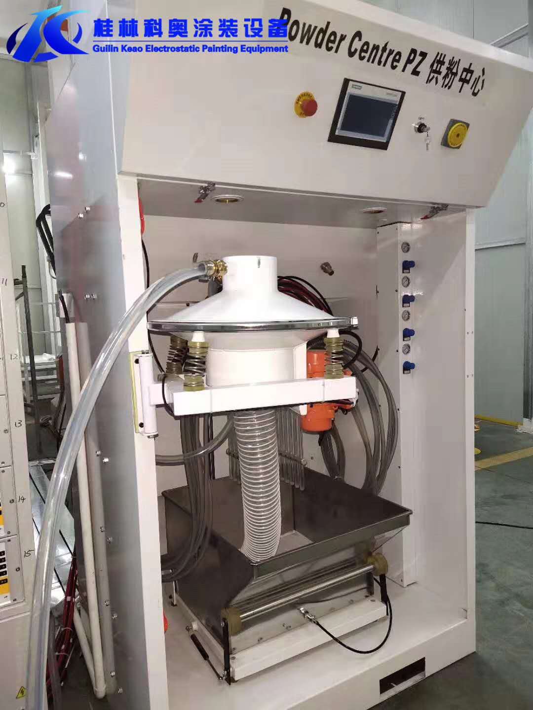 江西铝模板喷塑生产线  喷塑设备  静电粉末喷涂设备