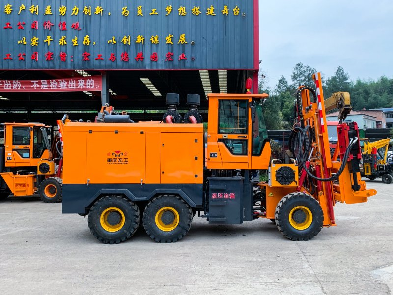 厂家直销公路护栏钻孔机公路打桩机6108（13-10）  公路钻孔机  护栏立柱钻孔机