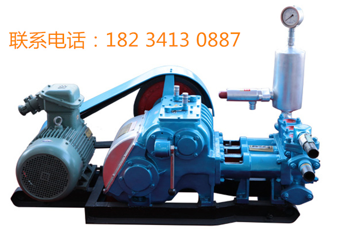 甘肃省陇南勘探抽淤泥BW600泥浆泵 BW320钻探泥浆泵 BW320石油泥浆泵 BW320污水泥浆泵