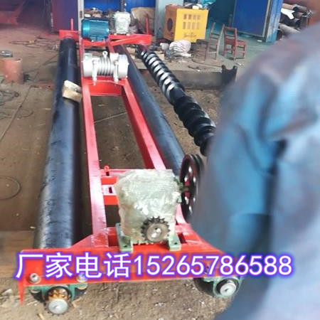 混凝土路面三辊轴混凝土摊铺机 两滚筒蛟龙摊平机