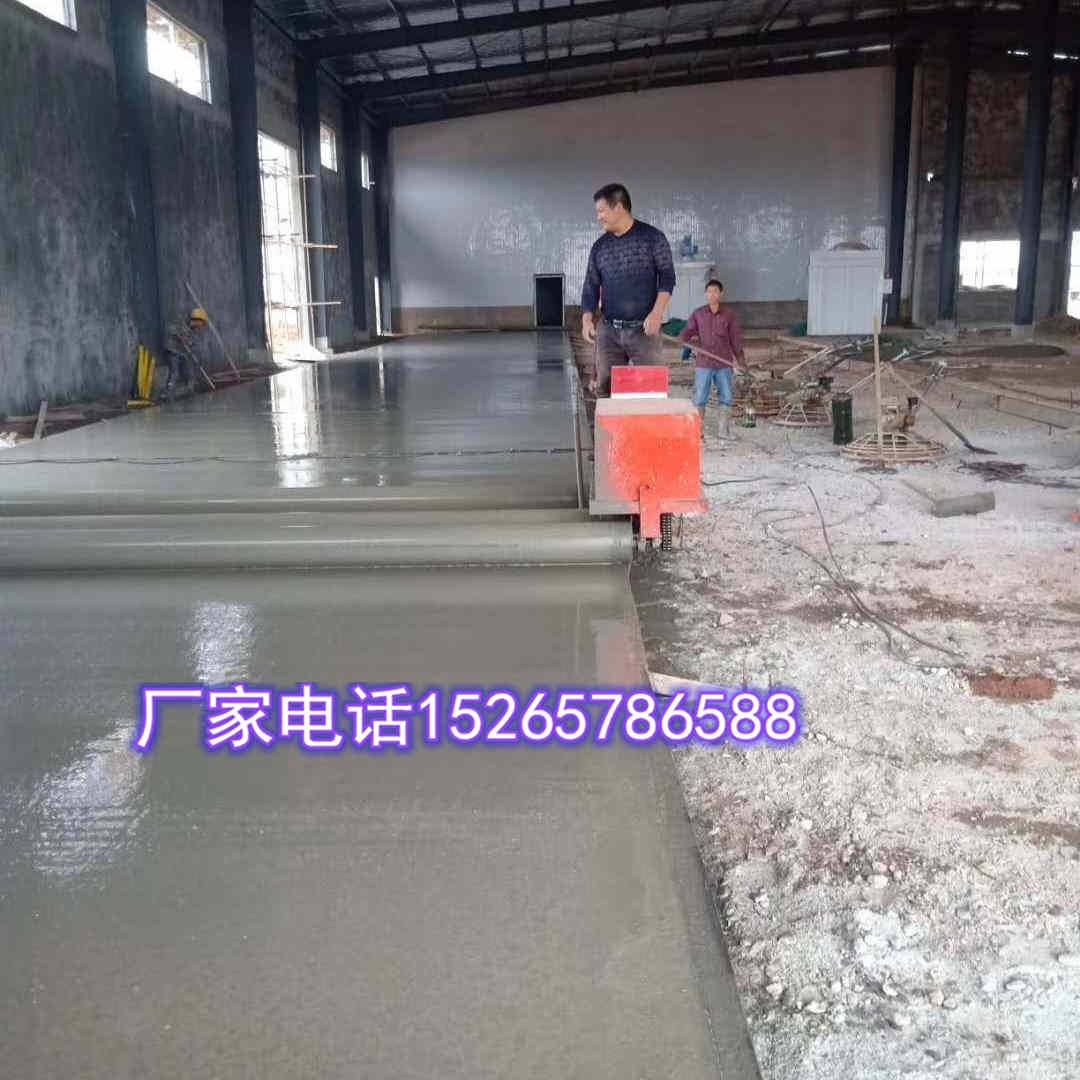 混凝土路面三轴摊铺机 自行式3辊轴振动整平机