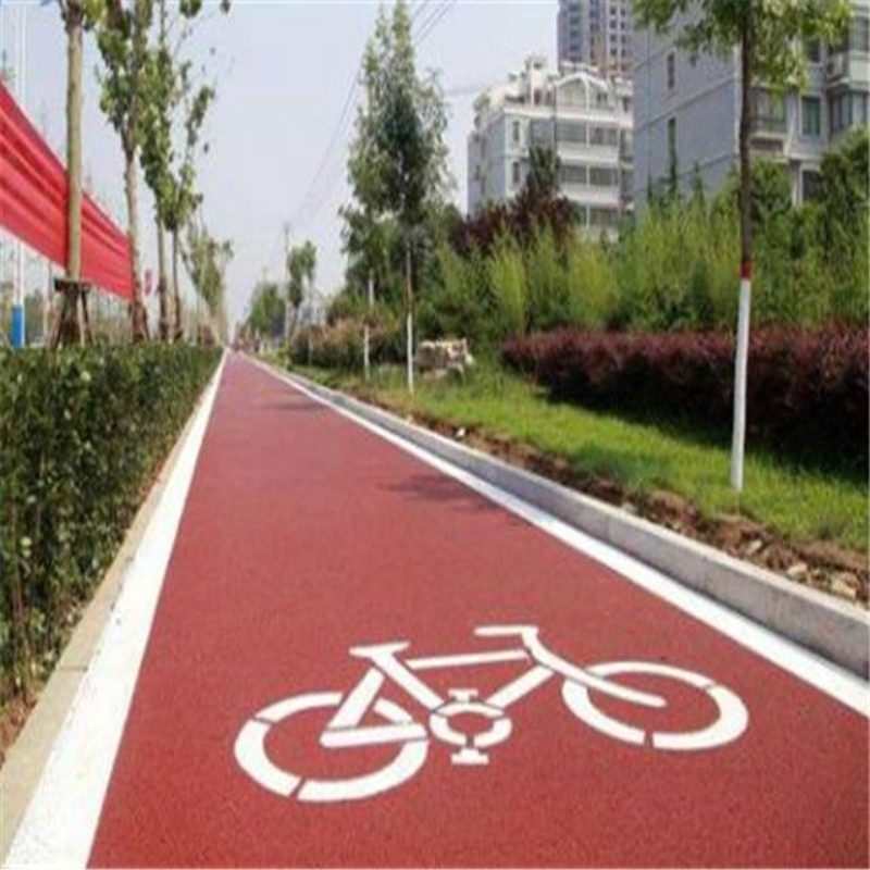 黑色沥青路面改色漆 彩色路面改色漆  透水路面漆