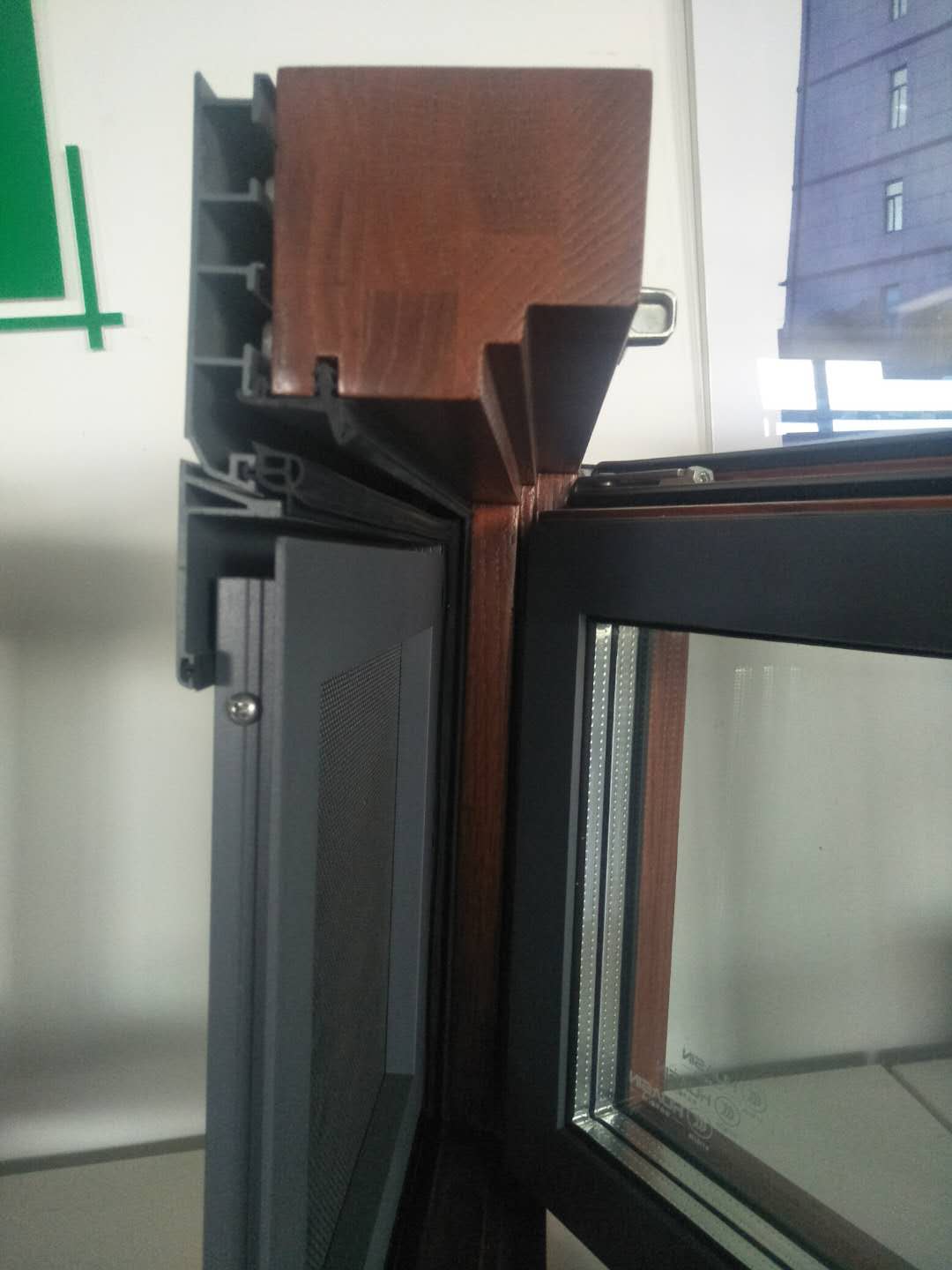 HUASIN华兴铝包木门窗HC98系列,隐藏式暗水结构  华兴门窗