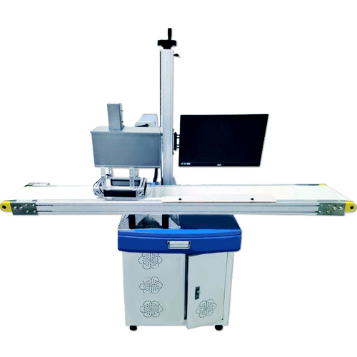 武汉中雕全自动视觉定位激光打标机流水线刻字喷码机  视觉定位打标机