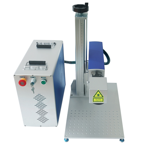 武汉中雕小型桌面式纤激光打标机铭牌打标机可乐刻字机  小型刻字机