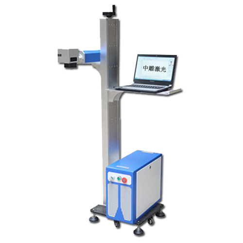 在线飞行光纤激光打标机生产线刻字机全自动日期喷码机 飞行光纤打标机 全自动喷码机