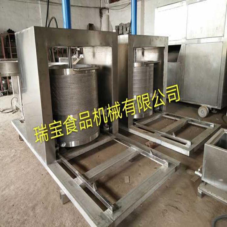 葡萄脱水收汁机压榨机  葡萄固液分离设备  石榴压榨取汁机  酒糟压榨设备