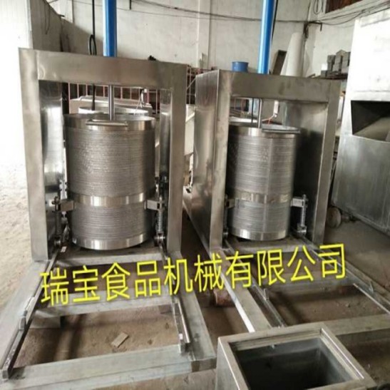 葡萄脱水收汁机压榨机  葡萄固液分离设备  石榴压榨取汁机  酒糟压榨设备