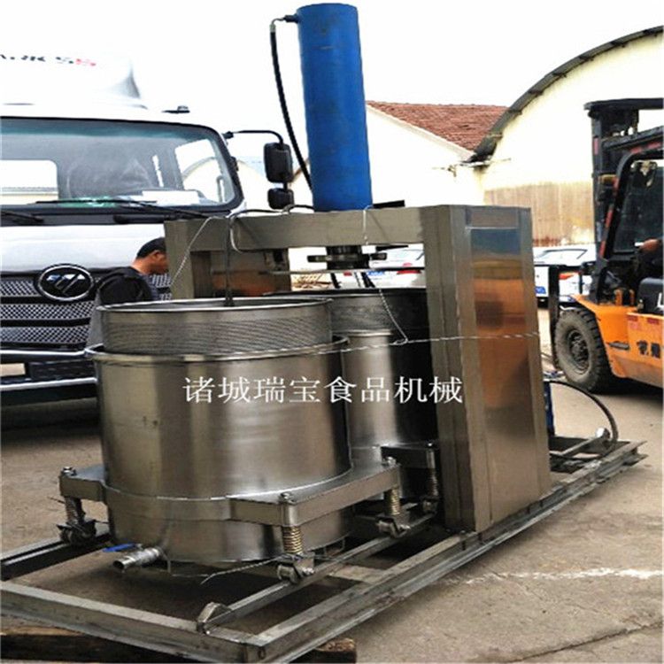 葡萄脱水收汁机压榨机  葡萄固液分离设备  石榴压榨取汁机  酒糟压榨设备