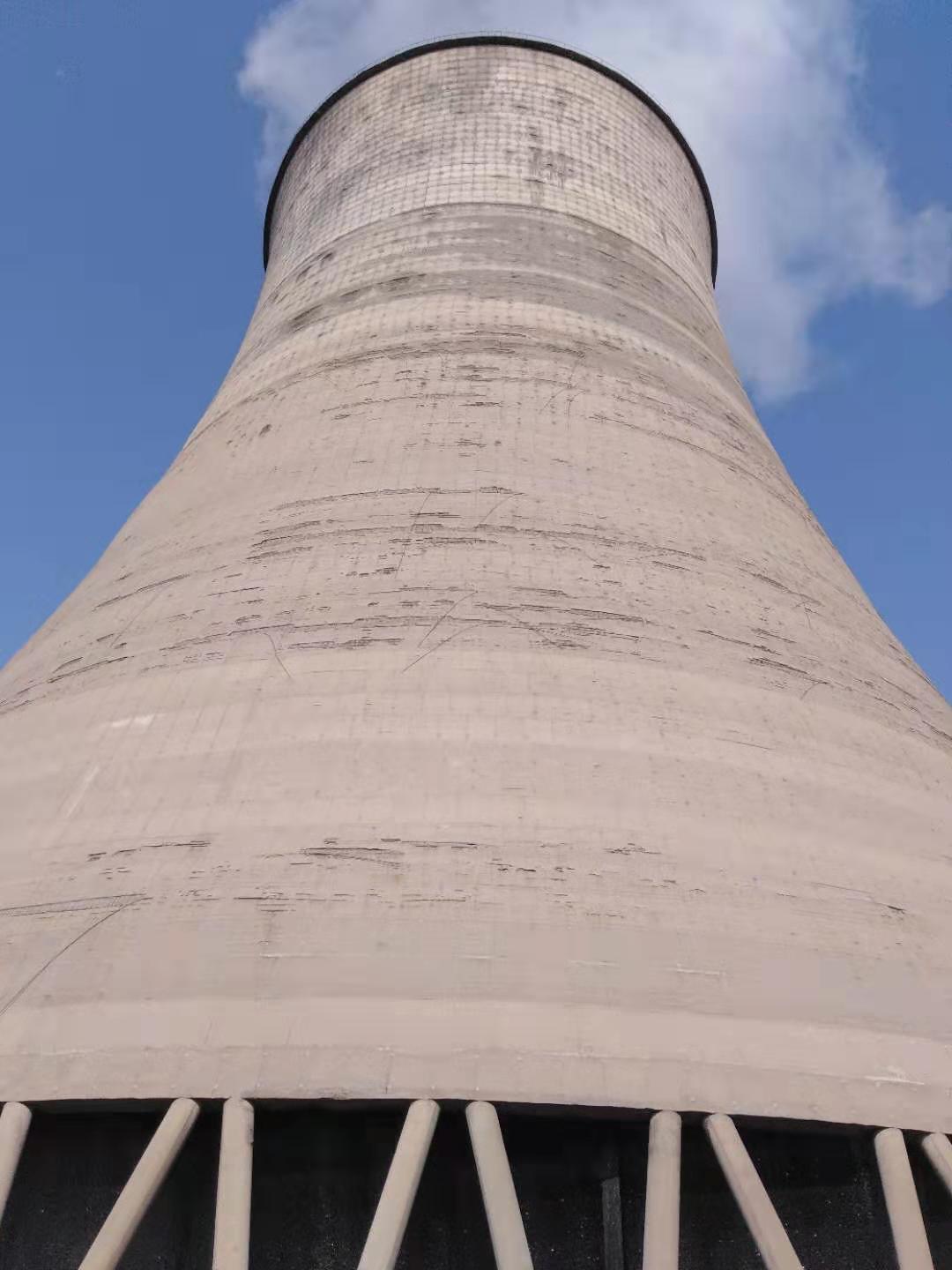 辽宁本溪碳钢烟囱贴陶瓷玻化砖防腐-宏顺建设