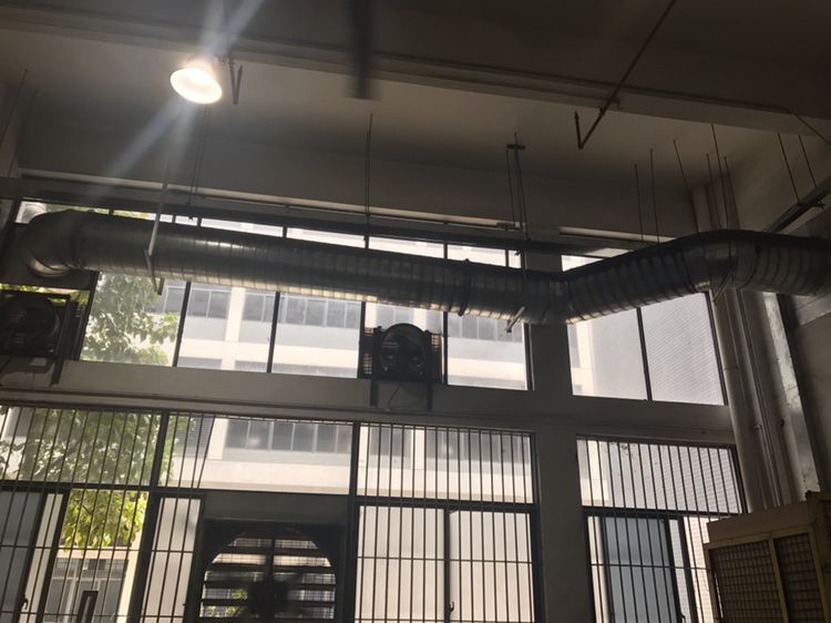 松山湖螺旋风管排烟工程安装价格  安装螺旋风管工程  螺旋风管拆装价格