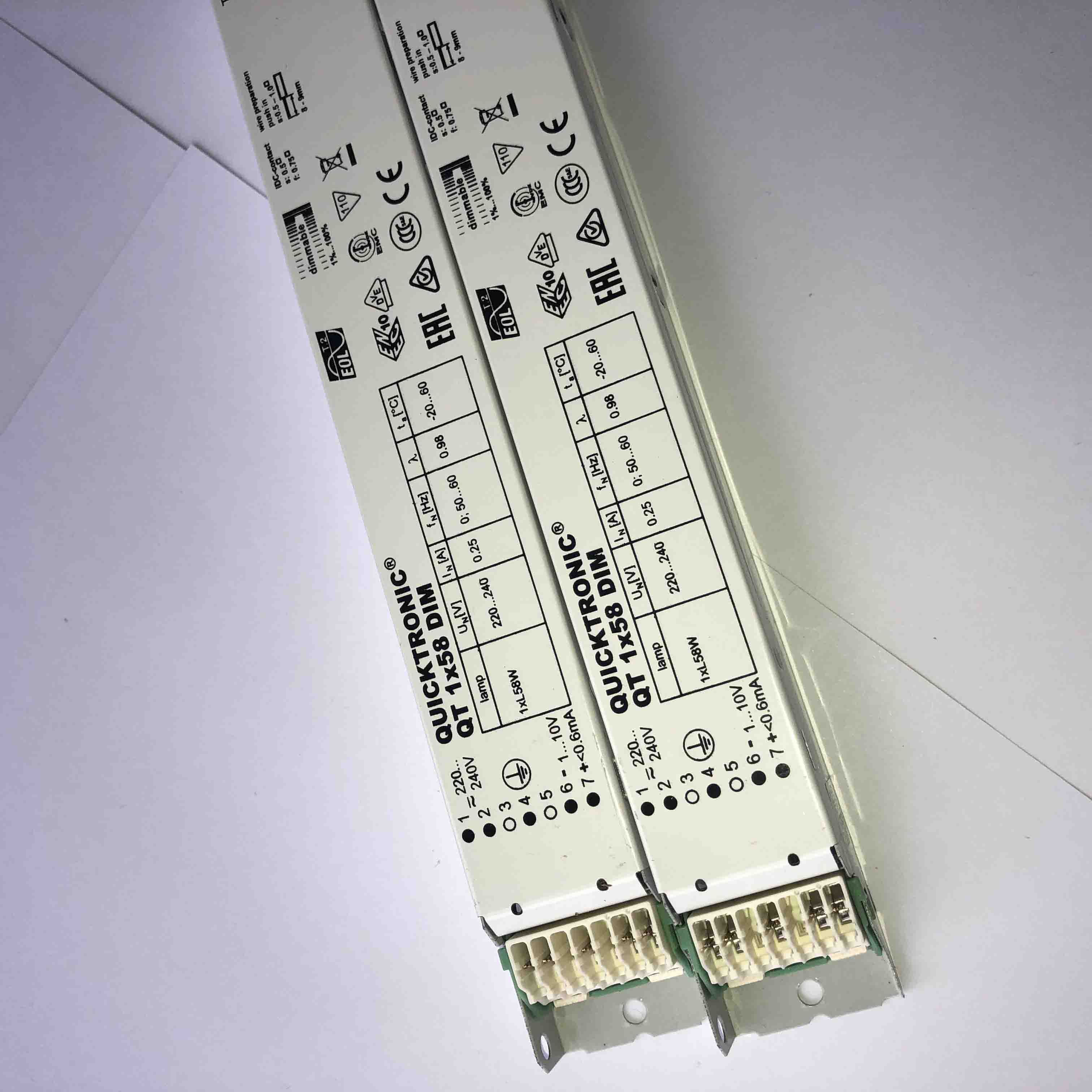 欧司朗电子镇流器QT 58W调光型&nbsp;&nbsp;调光电子镇流器&nbsp;&nbsp;调光型镇流器&nbsp;&nbsp;调光镇流器