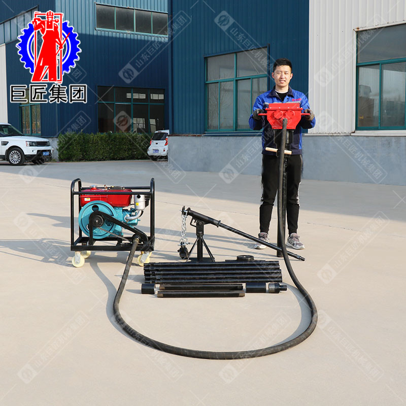 柴动便携式取土钻机无扰环境土壤取样钻机无扰动  地质勘探钻机  轻便取样钻机