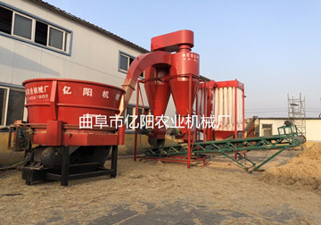 大型草捆粉碎机高喷式 秸秆粉碎机 旋转式粉碎机