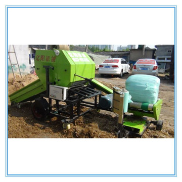 新型青储饲料包膜机  包膜机图片  新型包膜机价格  全自动打捆包膜机