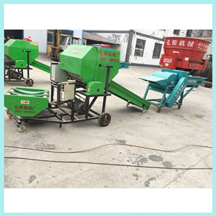 新型青储饲料包膜机  包膜机图片  新型包膜机价格  全自动打捆包膜机