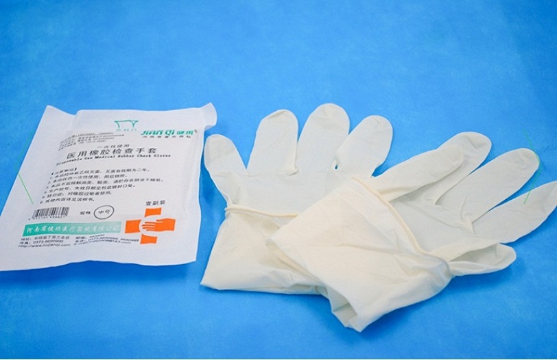 一次性使用医用橡胶检查手套健琪厂家直销 健琪橡胶检查手套 医用橡胶检查手套价格 医用橡胶检查手套厂家