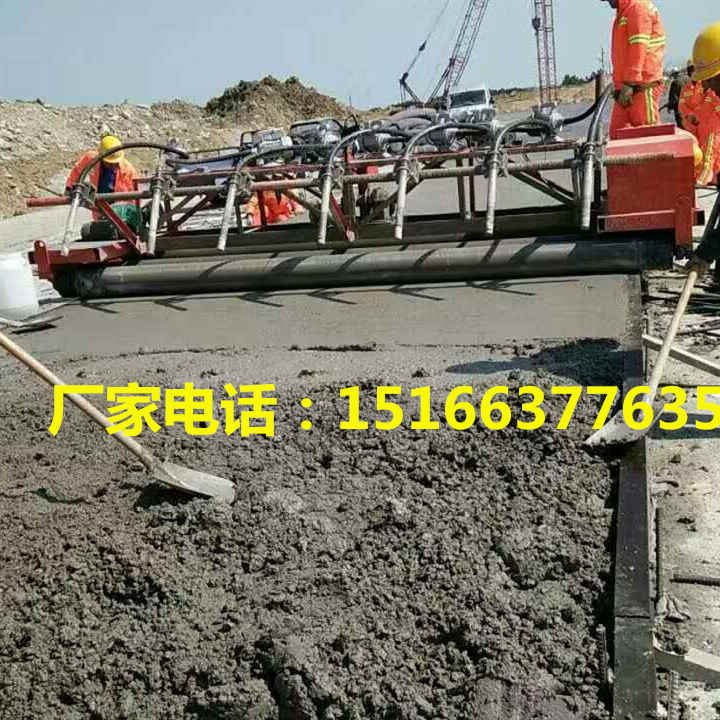 性能稳定的水泥路面排阵摊铺机 排阵摊铺震动一体机  水泥排阵摊铺机  三辊轴排阵一体机  滚筒排阵摊铺机